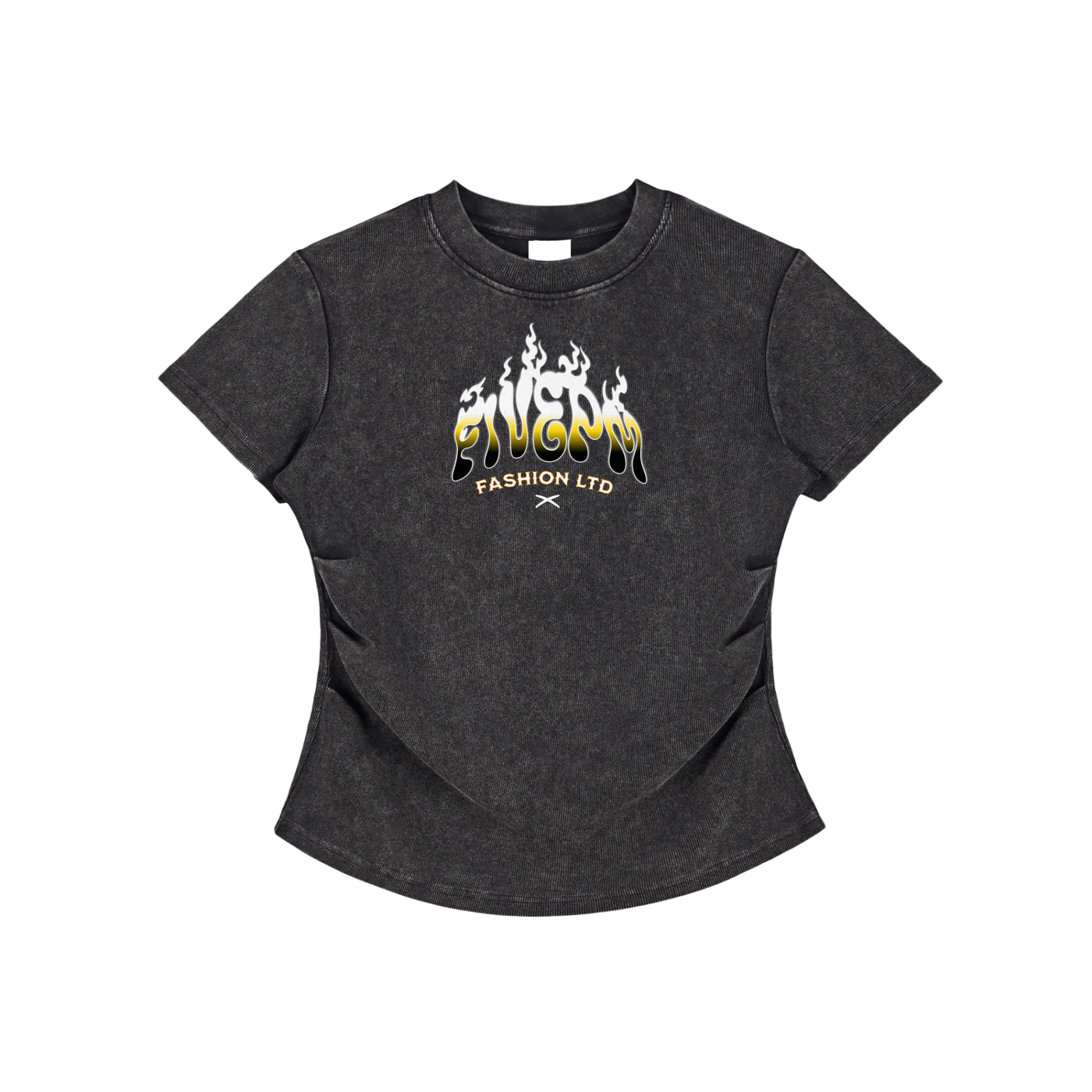 FivePM Vintaged-Wash Bodycon T