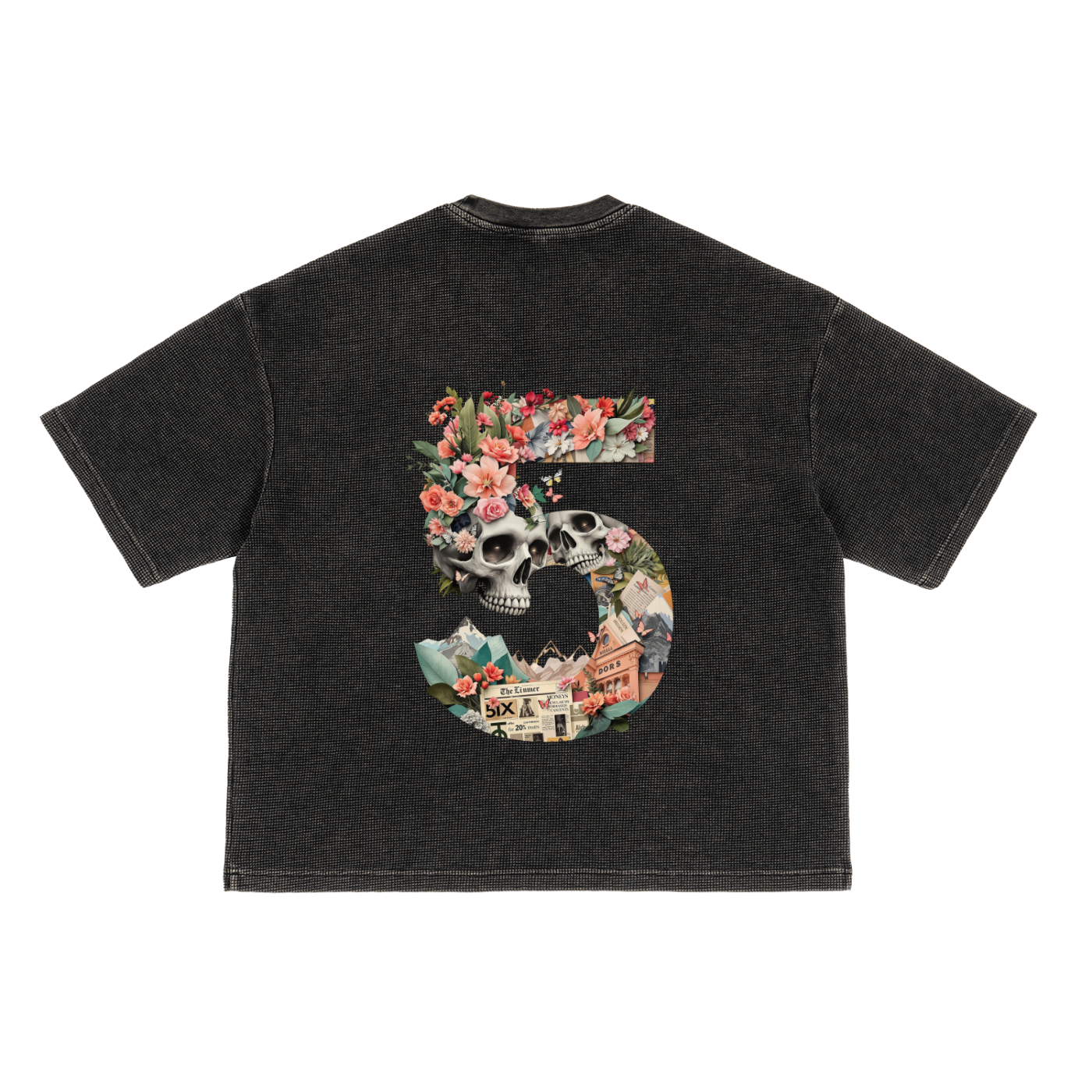 Concrete Bloom Tee